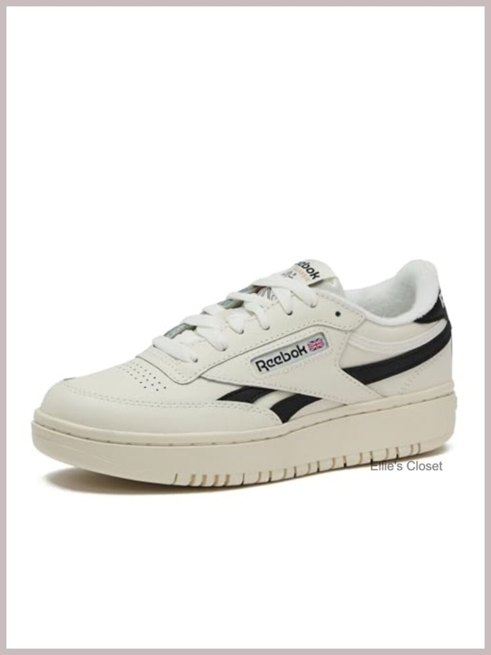Platform Chunky Leather Tennis Sneakers Women's Lace Up Low Top